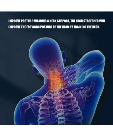 Buy Portable Neck Brace - Decompression Cervical Collar for Better Posture & Neck Pain Relief | Perfect for Office Workers - Buy Online on GoSupps.com