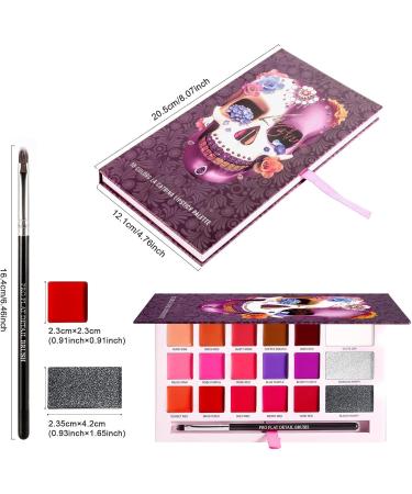 Makeup Lipsticks Lipstick Palette for Women - Waterproof Hydration 18 Colors - Soft Creamy Texture. Cosmetics suitable for mothers girlfriends and women. - Buy Online on GoSupps.com