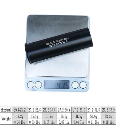 GANOPPER 100mm Long Seatpost Shim 22.2-36 Alloy Bicycle Seat Post Tube Adapter 27.2 I.D./30.9 O.D - Buy Online on GoSupps.com