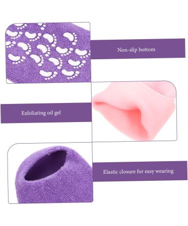 minkissy 2 Pairs Gel Socks Spa Socks Lotion Socks Foot Covers Gel Lined Socks Feet Care Dry Feet Socks My Cart Items Essential Oil Socks Heel Socks Foot Mask Miss Cotton Yarn Moisturizing - Buy Online on GoSupps.com