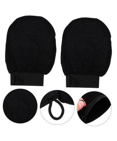 Shop Mikinona Exfoliating Bath Gloves - 1 Pair Scrubber Mitts for Spa & Shower | International Shipping Available - Buy Online on GoSupps.com