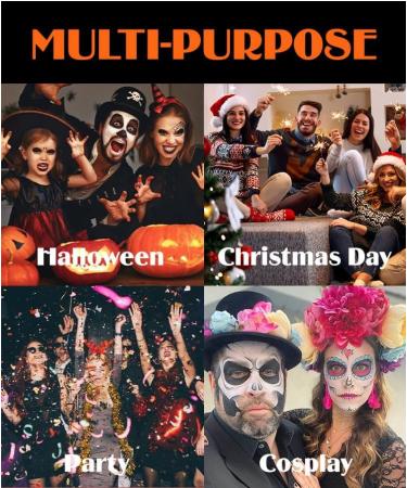  CCDSR Green Makeup Pencil 6g Halloween Makeup Witch Grinch Zombie Makeup Pencil Creamy Green Body Makeup Pencil Easy to Apply and Remove for Kids Adults - Buy Online on GoSupps.com