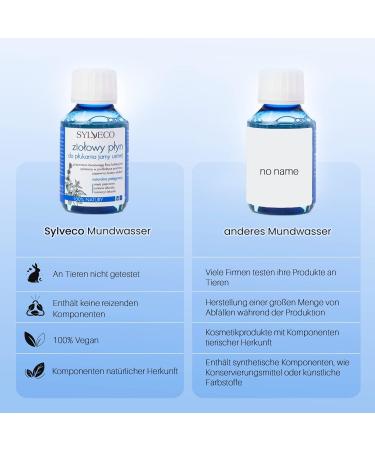 Sylveco Mouthwash 500 ml - Natural Oral Care for Fresh Breath & Healthy Gums - International Shipping Available - Buy Online on GoSupps.com