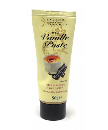 Buy Taylor & Colledge Organic Vanilla Paste - 50g Tube | Premium Quality for Baking & Cooking - International Shipping Available - Buy Online on GoSupps.com