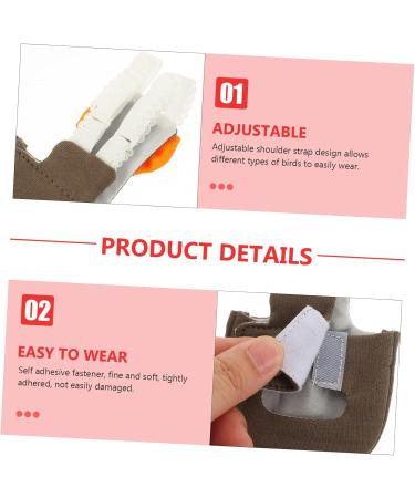 PopetPop Flying Bird Diapers - 3 Pack Cotton Windel Pants for ARA Papagies & Deaf Ducks - 22x12cm - Buy Online on GoSupps.com