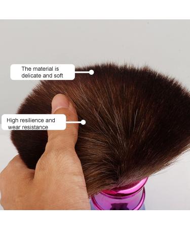 Barber Neck Duster Brush Soft Gentle Electroplating Process Professional Neck Cleaning Brush Salon Hairdressing Neck Brush Neck Duster Brush for Hairdressers (Gold) - Buy Online on GoSupps.com