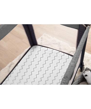 2 Pack American Baby Company 100% Natural Cotton Jersey Knit Fitted Playard Sheet | Grey Stars & Zigzag | Soft & Breathable | for Boys & Girls - Buy Online on GoSupps.com