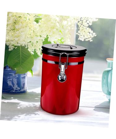 Zerodeko 1pcs Cereal Containers Latrge Capacity Airtight Tin Coffee Tins Cookie Tin Metal Tea Container Candy Tin Tea Containers Grain Canisters Snacks Container Sugar Tin Food Coffee Beans - Buy Online on GoSupps.com