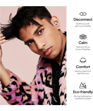 Reusable Noise-Suppressing Earplugs - 3 Layers for Sleep Work & Travel | Pure White - Buy Online on GoSupps.com