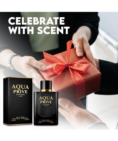 Cologne for Men Aqua Natural Spray Classic Long Lasting Scent Wonderful Fragrance Gift Eau De Toilette Men Perfume for Daily Use 3.4 Fluid Ounce Aqua Prive 3.4 Fl Oz (Pack of 1) - Buy Online on GoSupps.com