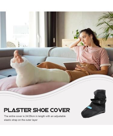 FOMIYES Plaster Warm Shoe Covers | Winter Toe Warmers & Cast Sock Covers for Ankle Braces & Foot Fractures - Buy Online on GoSupps.com