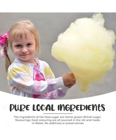 Baking Beauty and Beyond Premium Irish Cream Flavour Cotton Candy Floss Sugar 400g - Buy Online on GoSupps.com