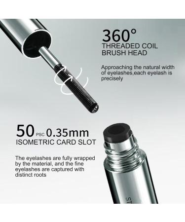  G n rique Waterproof Black Mascara New Quick-Drying Curling Mascara 3D Metallic Lash Base Long-Lasting Natural Look No Flakes No Clumping for Parties and Dates (1PC) - Buy Online on GoSupps.com