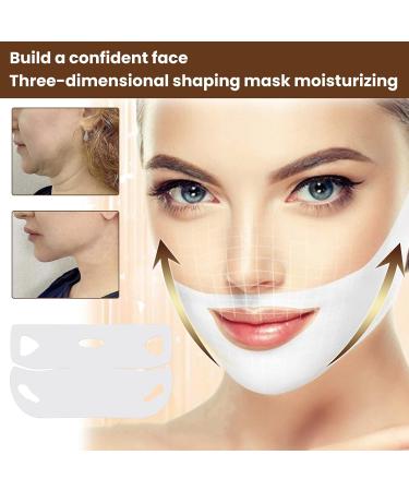 5 Pi ces Masque V Line Masque R ducteur Double Menton Masque Amincissant Cisage Masque Liftant Double Menton R duit le Double Menton et Redresse la Ligne de la M choire et du Cou - Buy Online on GoSupps.com