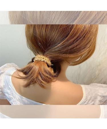 Crystal Hair Ties Hair band Ponytail Hair Ties Crystal Elastic Hair Scrunchies Head Rope Crystal Hair Ring Sweet Headdress Hair Ring Sweet for Girls Women Hair Accessories - Buy Online on GoSupps.com