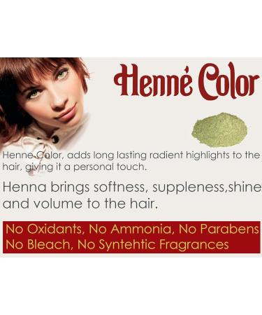 HENNE COLOR Henna Hair Dye Powder Brown 100g (PACK OF 3) Brown 100 g (Pack of 3) - Buy Online on GoSupps.com