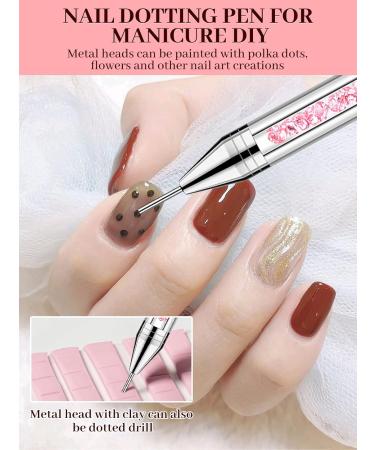 2 Pack Rhinestone Picker Dotting Pen Diamond Painting Wax Pencil + Tweezer - Nail Art DIY Decoration Tool - Buy Online on GoSupps.com