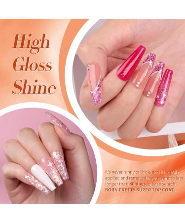 Buy BORN PRETTY Glitter Gel Nail Polish Kit - Sparkly Silver & Gold Soak Off UV Gel for Stunning Nail Art | International Shipping - Buy Online on GoSupps.com