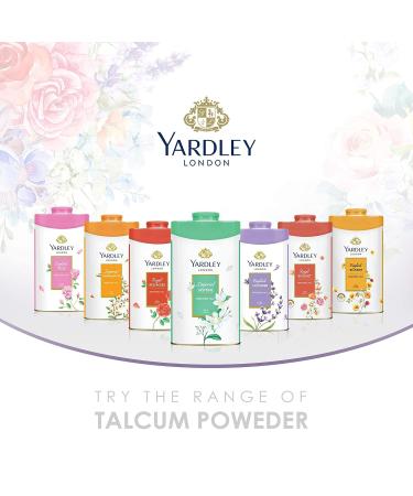 Yardley Jasmine Perfumed Talc 250g (8.80 oz) - Pack of 1 - Buy Online on GoSupps.com