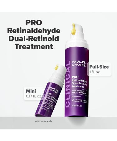 Paula s Choice Pro Retinaldehyde Dual-Retinoid Face Serum Advanced Treatment High Potency Anti-Aging Serum for Face Breakout-Prone Skin Radiance & Rough Bumpy Texture Fragrance-Free Full Size - 1 Fl Oz - Buy Online on GoSupps.com