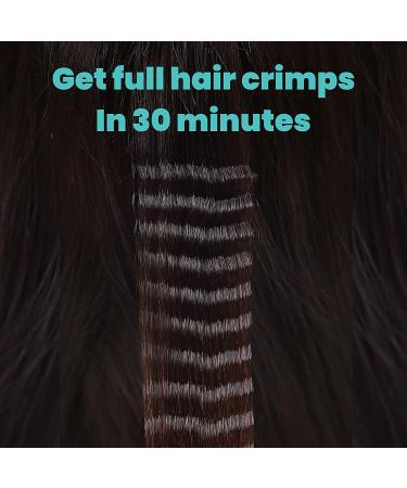Charites Automatic Hair Crimper Iron for Women - Ceramic Coated Rippled Barrels for Texture and Volume (Black) - Buy Online on GoSupps.com