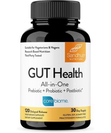 Sandhu's Preibiotic Fiber Supplement Powder & Gut Health Capsules| Digestive Colon & Gut Health| Non-GMO Keto| - Buy Online on GoSupps.com