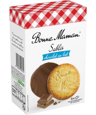 Bonne Maman - Milk chocolate coated shortbread - 160 g - Buy Online on GoSupps.com