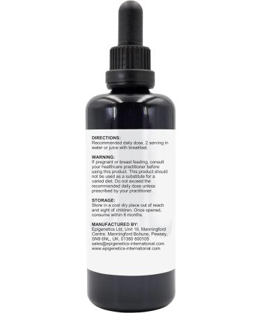 Potassium Iodide 100ml | 75mcg Iodine Per Drop (High Strength) | Premium UV Blocking Miron Violet Glass | Vegan Liquid Supplement UK Made | 6 Month Supply Unflavoured 100 ml (Pack of 1) - Buy Online on GoSupps.com