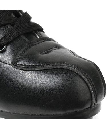 MAOWAO High Top PU Leather Women Roller Skates - Adjustable Double Row Skates for Beginners - US 6 Black Flash Wheel - Includes Carry Bag - Buy Online on GoSupps.com