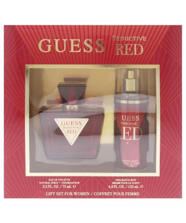 Guess Seductive Eau de Toilette and Mist Red Gift Set for Women 6.7 Fl Oz (Pack of 1) - Buy Online on GoSupps.com