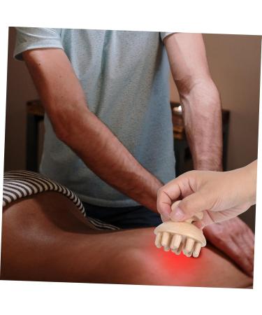 Beaupretty Handheld Wooden Massage Comb - Scalp Massager & Hairbrush Tool for Relaxation | Beech Wood Meridian Shampoo Comb for Men - Buy Online on GoSupps.com