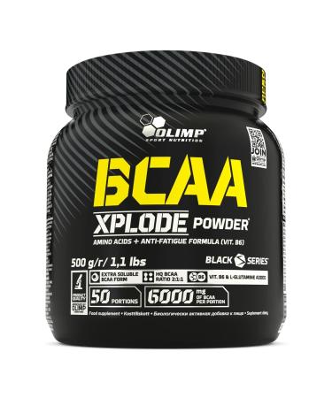 OLIMP SPORT NUTRITION BCAA Xplode Support Musculaire pour Sportif Fraise 500 g