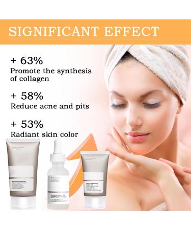 Skincare Set Gifts for Teenagers Girls - Skincare Gift Set Women - Includes Squalane Cleanser Hyaluronic Acid 2% + B5 and Natural Moisturizing Factors and HA - Hydrating Facial Kit(3PCS) - Buy Online on GoSupps.com