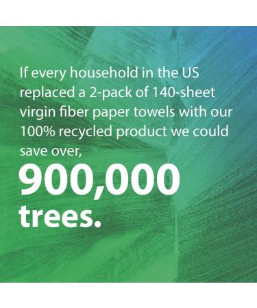 Seventh Generation Paper Towels  100% Recycled Paper  2-ply  2-Count (Pack of 12) - Buy Online on GoSupps.com