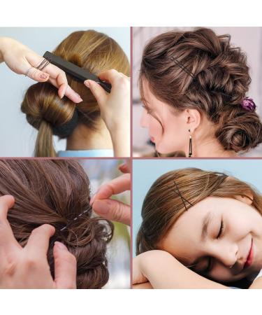 Black Bobby Pins 240pcs Hairpins for Buns - BEIAKE Hair Accessories for Women, Girls, and Kids | Invisible Wave Hairclip Barrette for All Hair Types (2 Inch) - Buy Online on GoSupps.com