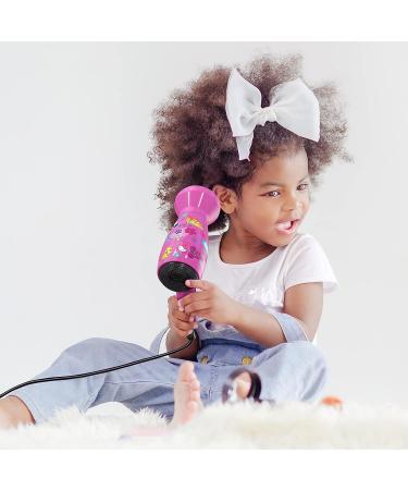 Deogra 1000W Children's Hair Dryer Pink - Portable Mini Hair Dryer for Kids with UK Plug, Dual Voltage for Travel, Includes Concentrator and Diffuser Nozzle - Buy Online on GoSupps.com