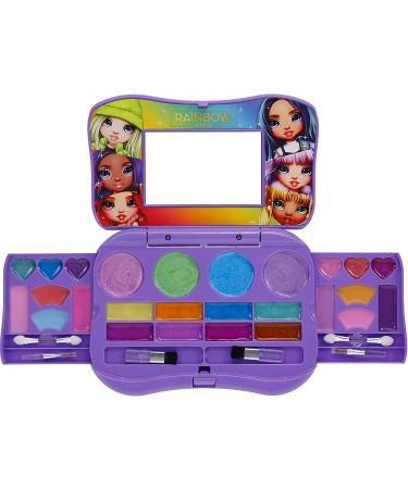 Rainbow High Townley Girl Beauty Compact Set - 4 Eye Shadows, 8 Lip Gloss, 4 Shimmer Makeup Kit for Kids Girls 6+ | Ideal for Parties, Sleepovers & Makeovers - Buy Online on GoSupps.com