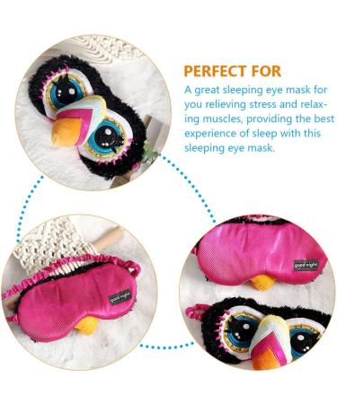 Buy Healvian 2pcs Toucan Eye Masks for Kids - Ear Piercing Kit | Light Blocking Sleep Masks for Travel & Home - Plush Eye Covers for Comfortable Sleep - Buy Online on GoSupps.com