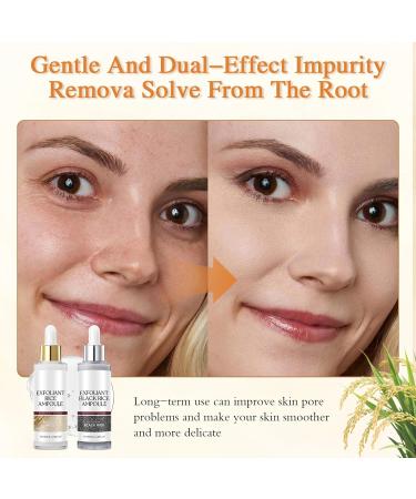 Peel Shot Glow Rice Ampoule Duo 2025 New White And Black Rice Exfoliant Soft Exfoliating Face And Body Scrub Peel Shot For All Skin - Buy Online on GoSupps.com