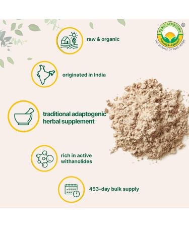 BASIC AYURVEDA Ashwagandha Root Powder | Withania Somnifera Herbal Powder for Smoothies, Tonics & Recipes | Natural Ayurvedic Ingredient | No Fillers, No Additives | 7.05 Oz (200g) - Buy Online on GoSupps.com