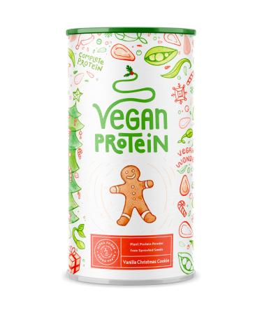 Vegan protein powder - 600g Kipferl protein powder - 22g protein (on 30g) - Premium quality vegan protein shake - whey replacement - from soy rice peas sunflower & pumpkin seeds - Alpha foods kipferl 600 g (1 Pack)