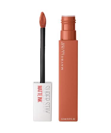Maybelline New York SuperStay Matte Ink Un-nude Liquid Lipstick, Fighter, 0.17 Ounce 75 FIGHTER 0.17 Fl Oz (Pack of 1)