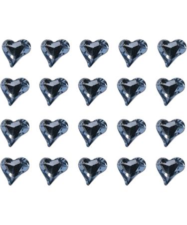 FEIlei 20Pcs Colorful Nails Charms Rhinestones Diamond Nail Art Crafts Nail Rhinestones - Buy Online on GoSupps.com