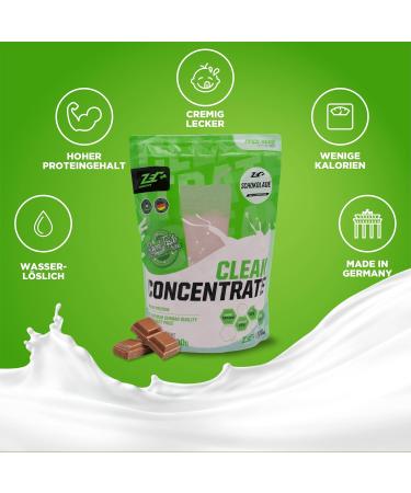 Zec+ Nutrition Clean Concentrate Whey Protein Powder 1000g - Chocolate Flavor | International Shipping Available - Buy Online on GoSupps.com