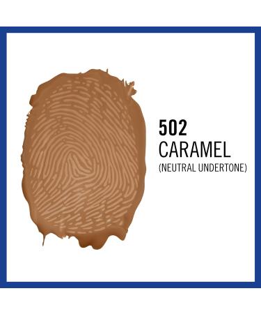 Buy MATCH PERFECTION Foundation #502-Caramel 30ml - Flawless Finish for All Skin Types | International Shipping Available - Buy Online on GoSupps.com
