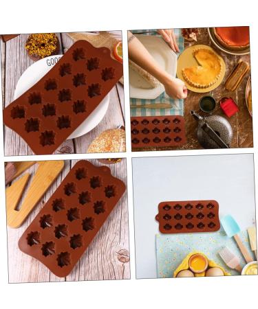 Alipis 10 Pcs Chocolate Mold Cookie Baking Soap Mold Silicone Lollipop Mold Muffin Silicone Molds Pudding Kitchen Frying Mould Ice Cube Trays Chocolate Baking Mold Ice Cubes Fondant Mold - Buy Online on GoSupps.com