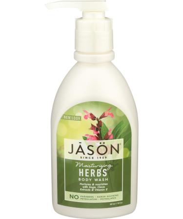 Jason Natural Moisturizing Herbs Body Wash 30 fl oz (887 ml)