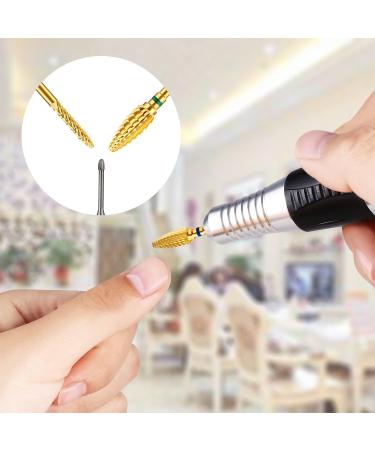 JCMASTER Professional Nail Drill Bits Set Tungsten Steel High Heat Absorption Suitable for Nail Salon Nail Art DIY Model Name: Professional Nail Drill Bits Set - Buy Online on GoSupps.com