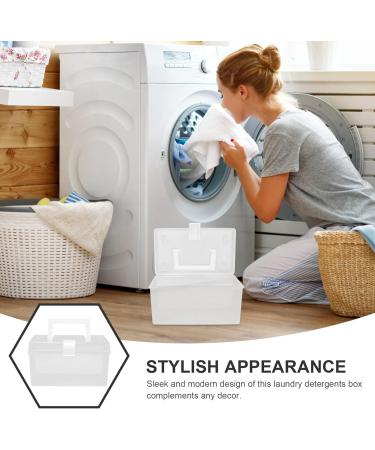 Healvian Laundry Powder Container Laundry Detergents Dispenser with Lids Laundry Scent Booster Beads Storage - Buy Online on GoSupps.com