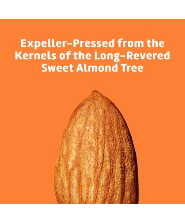 De La Cruz Sweet Almond Oil - 2 FL. OZ. Expeller Pressed Almond Oil for Skin & Hair | Buy Online Internationally - Buy Online on GoSupps.com